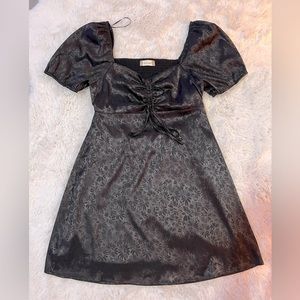 Alter’d State Jocelyn Satin Daisy Dress. New